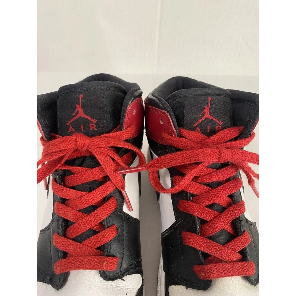 Nike Air Jordan Retro 1 Old Love 2007 Black Toe Youth 6 Women's 8